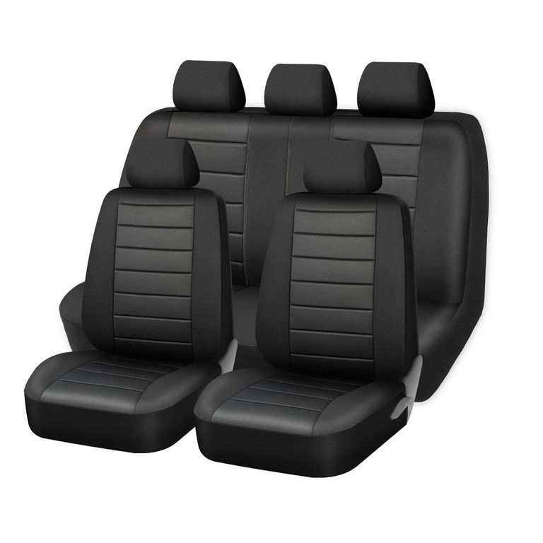 Cubre Asiento 9 Piezas Negro