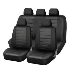 AUTOSTYLE - Cubre Asiento 9 Piezas Negro