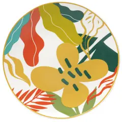 JUST HOME COLLECTION - Plato Hojas Jungle Chic 19cm
