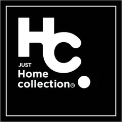 JUST HOME COLLECTION - Juego de Cubiertos Mango de Plástico Negro 24 Piezas