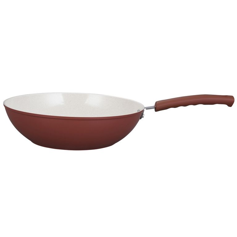 Wok 28cm Rojo