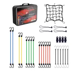 AUTOSTYLE - Set Surtido de Cuerdas Elásticas 30piezas