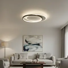 JUST HOME COLLECTION - Lámpara de Techo LED Ring