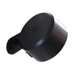 JUST HOME COLLECTION - Aplique de Pared Exterior Giratorio 360° Negro