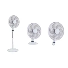 RECCO - Ventilador de Pie 3 en 1 50 W
