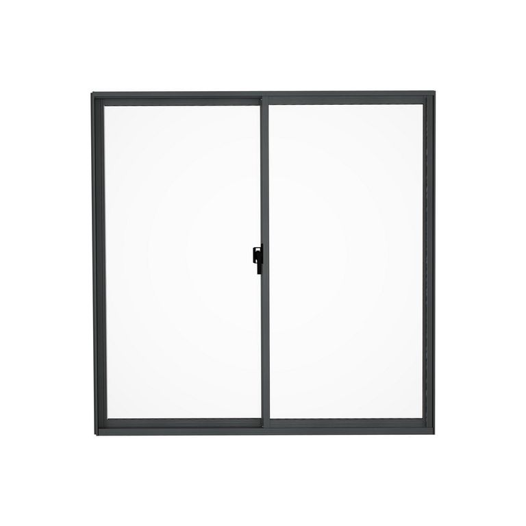 Ventana de Aluminio Next Antracita 100x100 cm