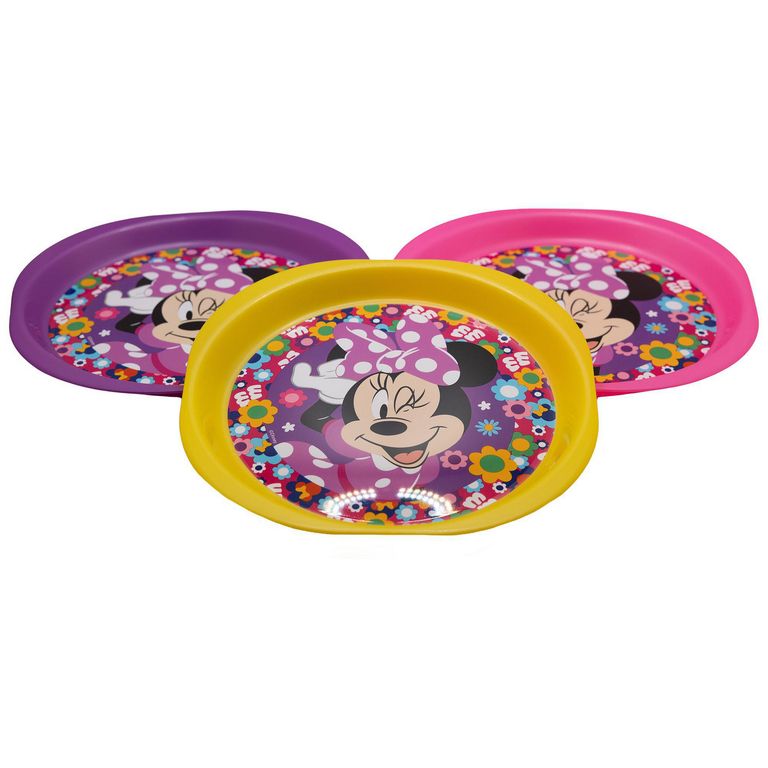 Set 3 Platos Picnic Minnie