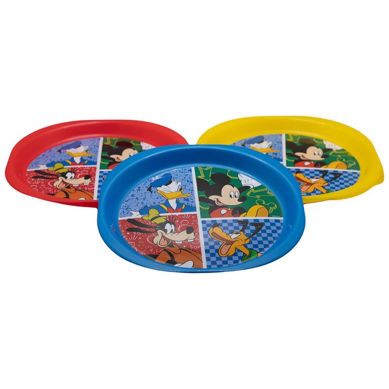 Set 3 Platos Picnic Mickey