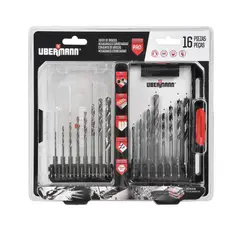 UBERMANN - Set 16 Brocas Hexagonales Combinadas