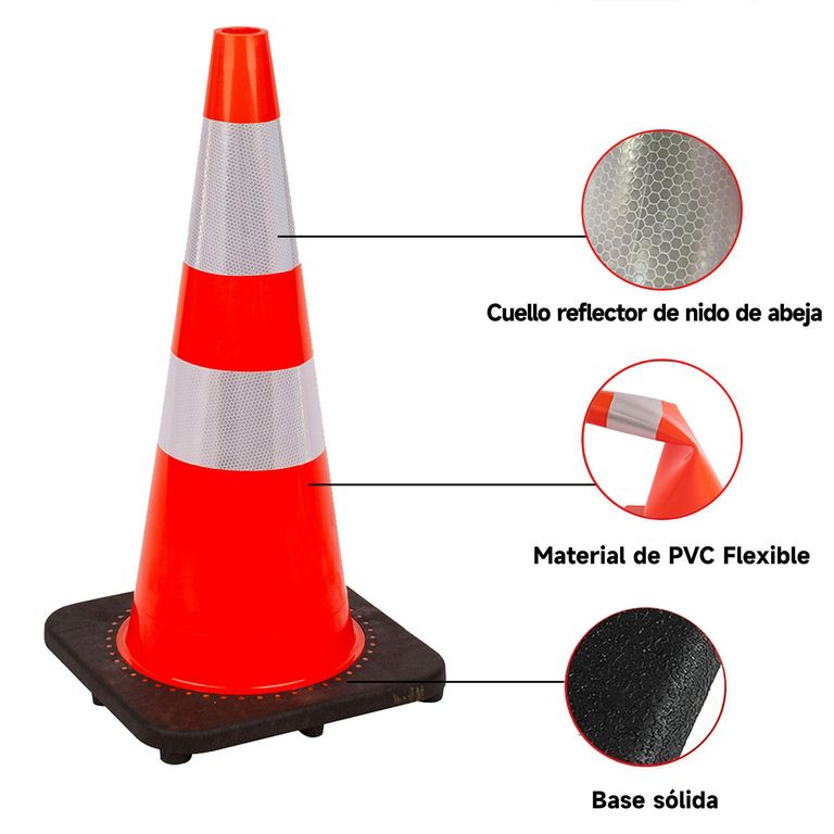 Cono de Seguridad 70cm