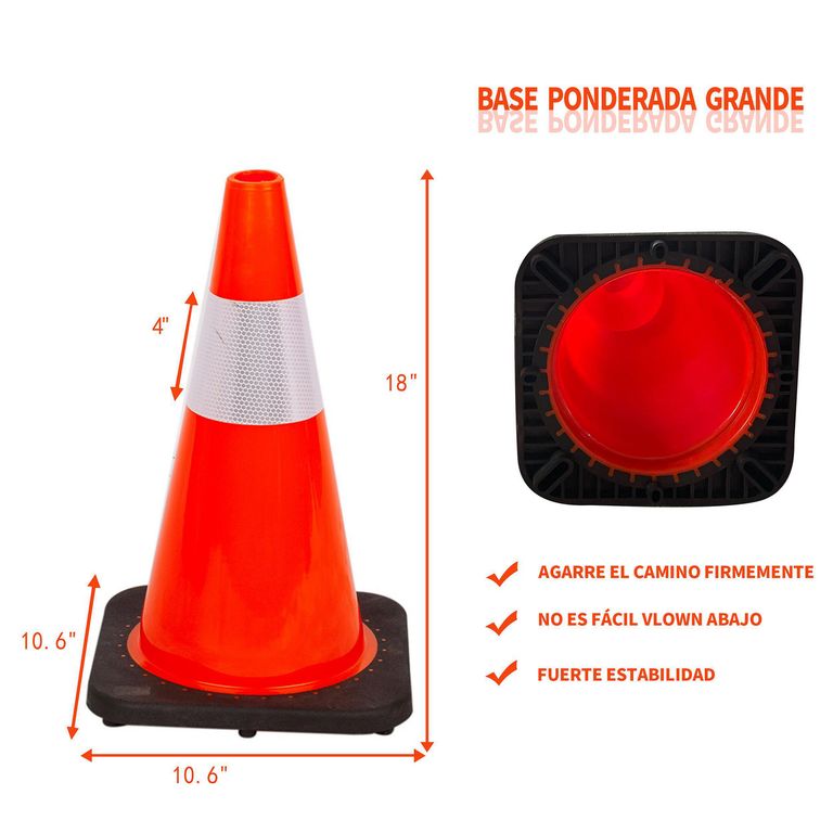 Cono de Seguridad 45cm