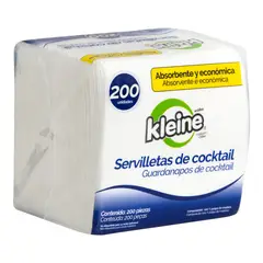 KLEINE WOLKE - PACK X3 200 SERVILLETAS MESA KLEINE