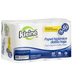 KLEINE WOLKE - Papel Higiénico Doble hoja 24 Rollos x 50m