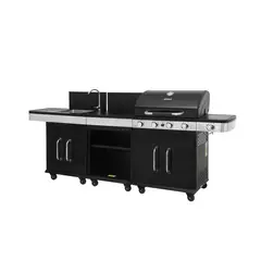 MR BEEF - 6294-01-OK-4B 4 Quemadores 1 Quemador Lateral