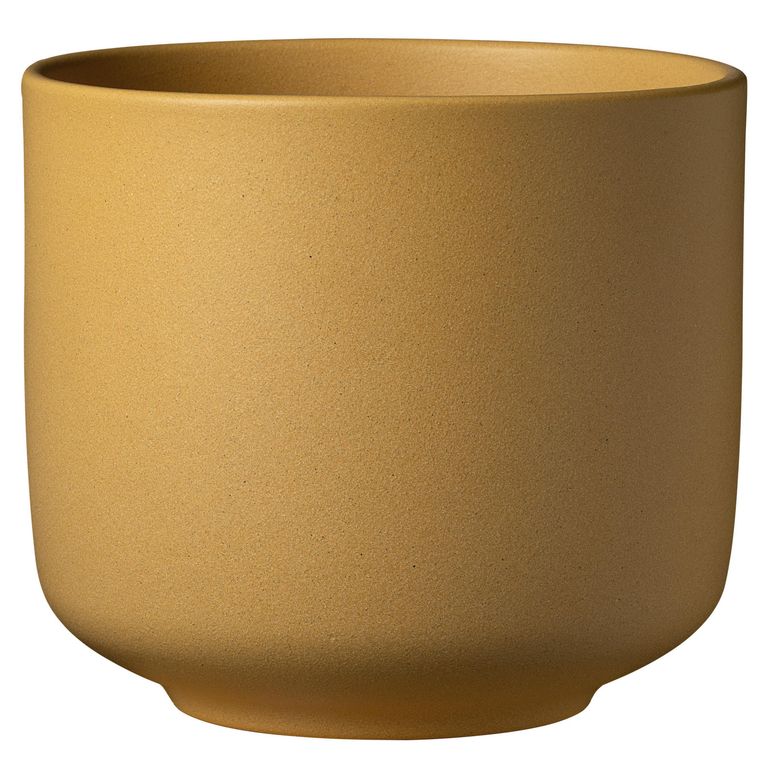 Maceta Bari Mostaza 13cm
