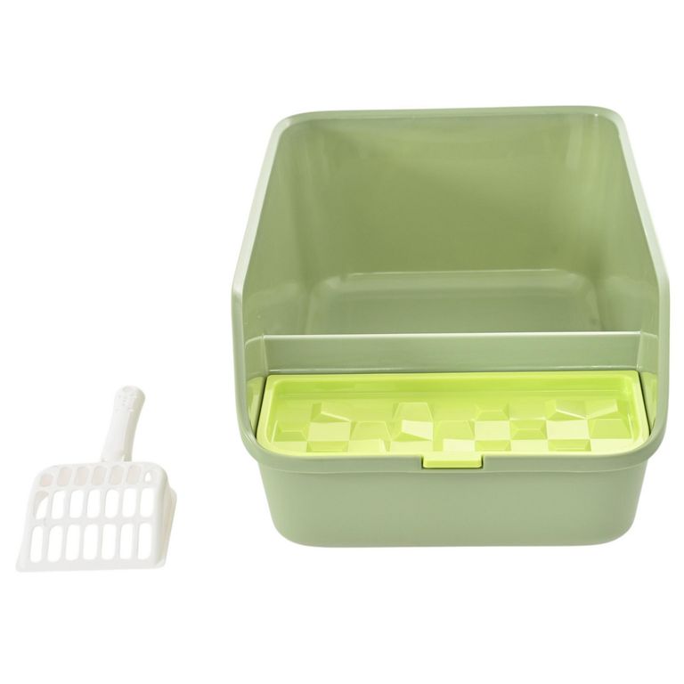 Arenera de Gato 49x28x15cm Verde