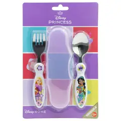 STOR - Set de Cubiertos Metálicos + Estuche Princess