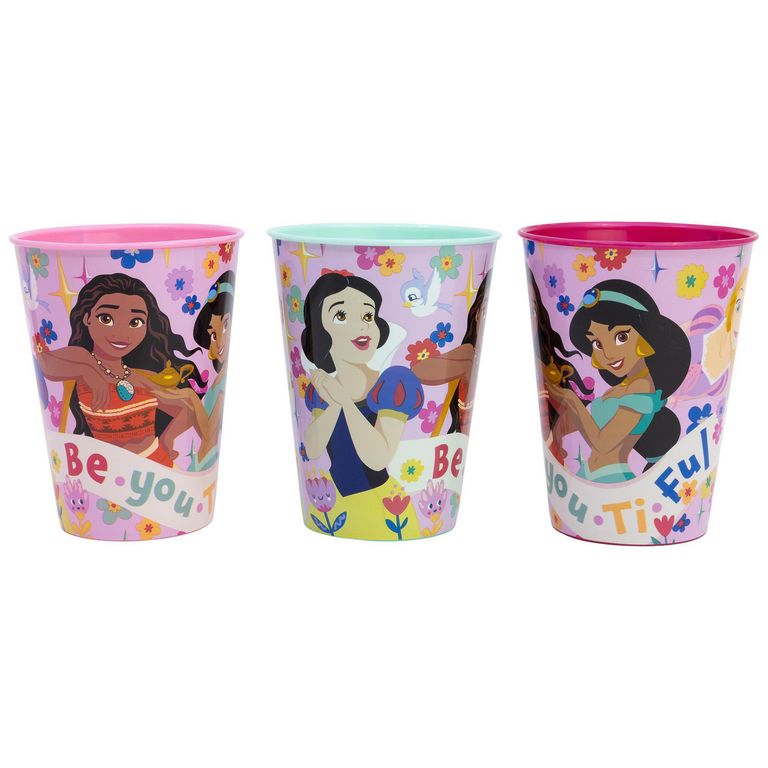 Set 3 Vasos Princess