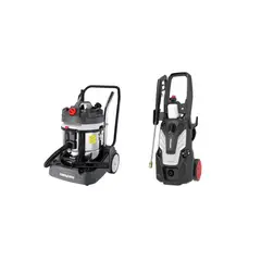 UBERMANN - Aspiradora Industrial 60 Litros 2200w Pro Ubermann + Hidrolavadora Eléctrica 2800 W 2610 Psi 8 l/min Ubermann