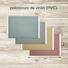 JUST HOME COLLECTION - Set 6 Individuales Colores Surtido