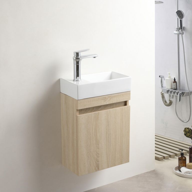Lavabo con Base para Baño