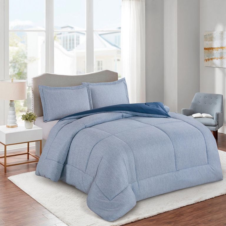 Edredón Cationic 1.5 Plazas Azul
