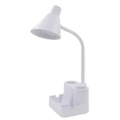 JUST HOME COLLECTION - Lámpara de Escritorio LED Beja Blanco