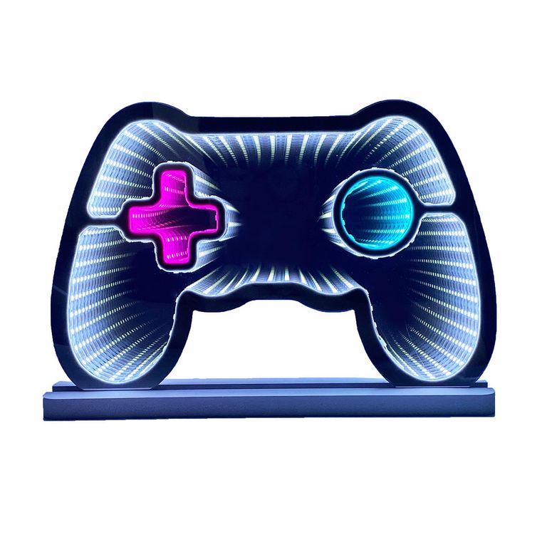 Lámpara de Mesa Led Neón Gamer Multicolor