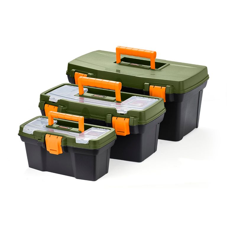 Set 3 Cajas 19", 16" y 11" Bauker