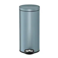 EKO - Basurero Cilíndrico Gris Oscuro 30L