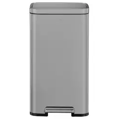 EKO - Basurero Rectangular Gris Mate 30L