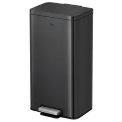 EKO - Basurero Rectangular Negro Mate 30L