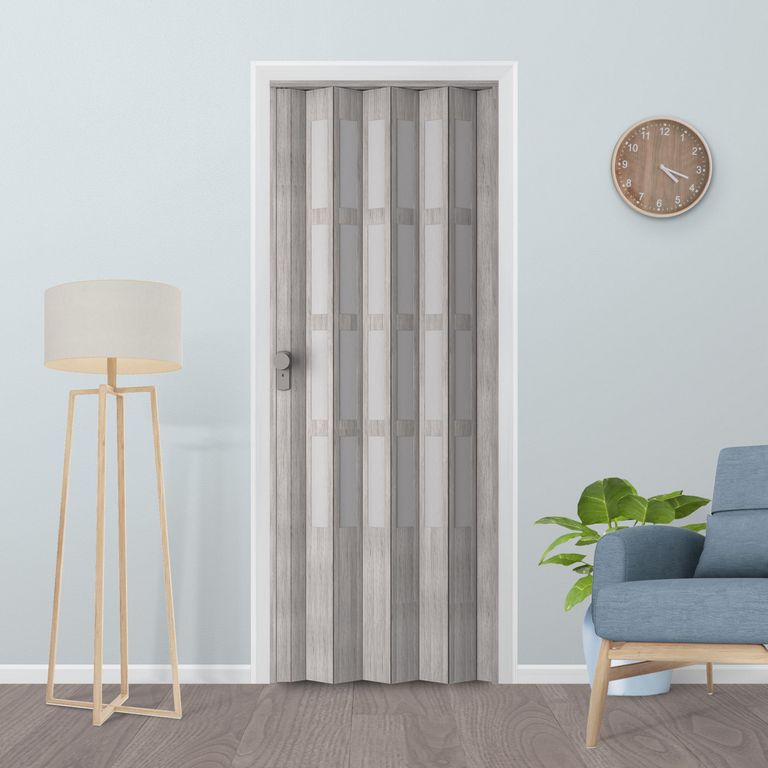 Puerta Plegable PVC Lugano Pino Victoria