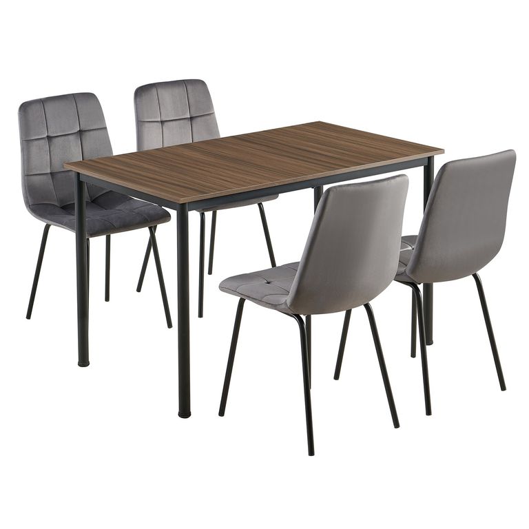 Juego de Comedor Arty 4 Sillas