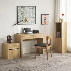 JUST HOME COLLECTION - Combo Escritorio + Cajonera + Librero Lida