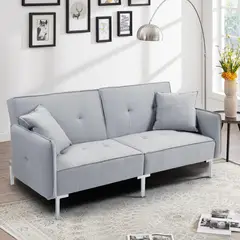 JUST HOME COLLECTION - Sofá Cama con Cojines Decorativos Portland