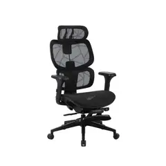 JUST HOME COLLECTION - Silla de Oficina Ergonómica con Reposapiés Belisa