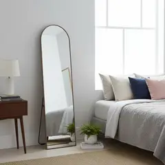 JUST HOME COLLECTION - Espejo Arco Punta 45x160cm Marrón