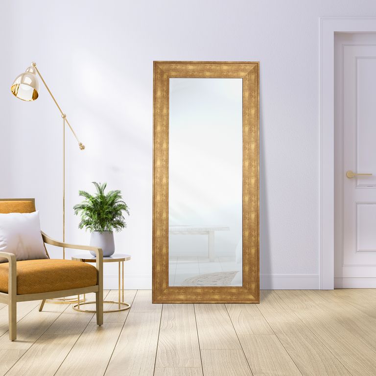 Espejo Grande 80x180cm Dorado