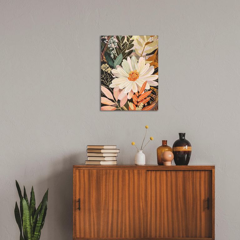 Cuadro Canvas Flor Folia 2 30x40cm