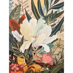 JUST HOME COLLECTION - Cuadro Canvas Flor Folia 1 30X40 CM