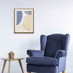 JUST HOME COLLECTION - Cuadro Abstracto Azul 2 40x50cm