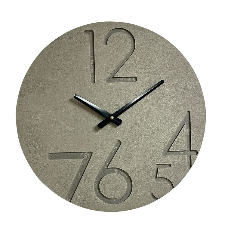 Reloj de Muro Varan Gris 40cm