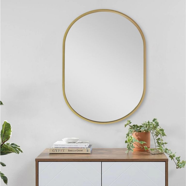 Espejo Vintage Ovalado 45x71cm