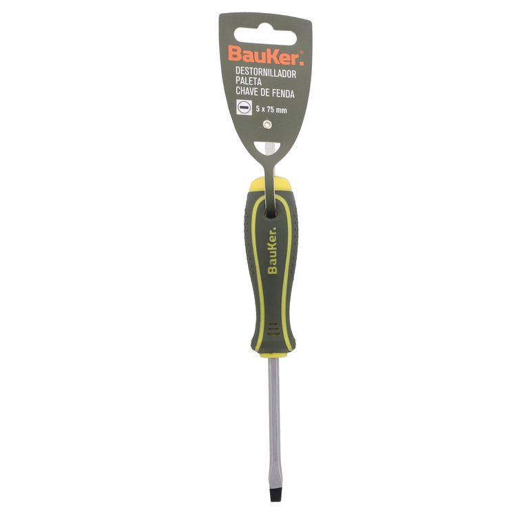 Destornillador Plano Redondo 5 x 75 mm