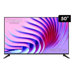 HYUNDAI - Televisor Smart TV 50" Ultra HD 4K Boderderless HYLED5022W4KM