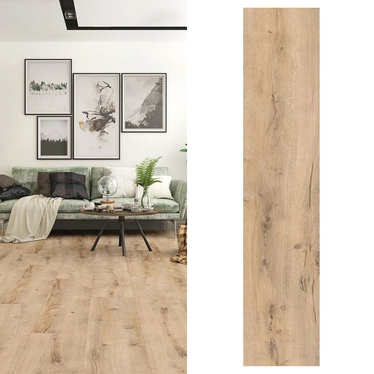 Piso Laminado Elbe Beige 8mm 2.5m2