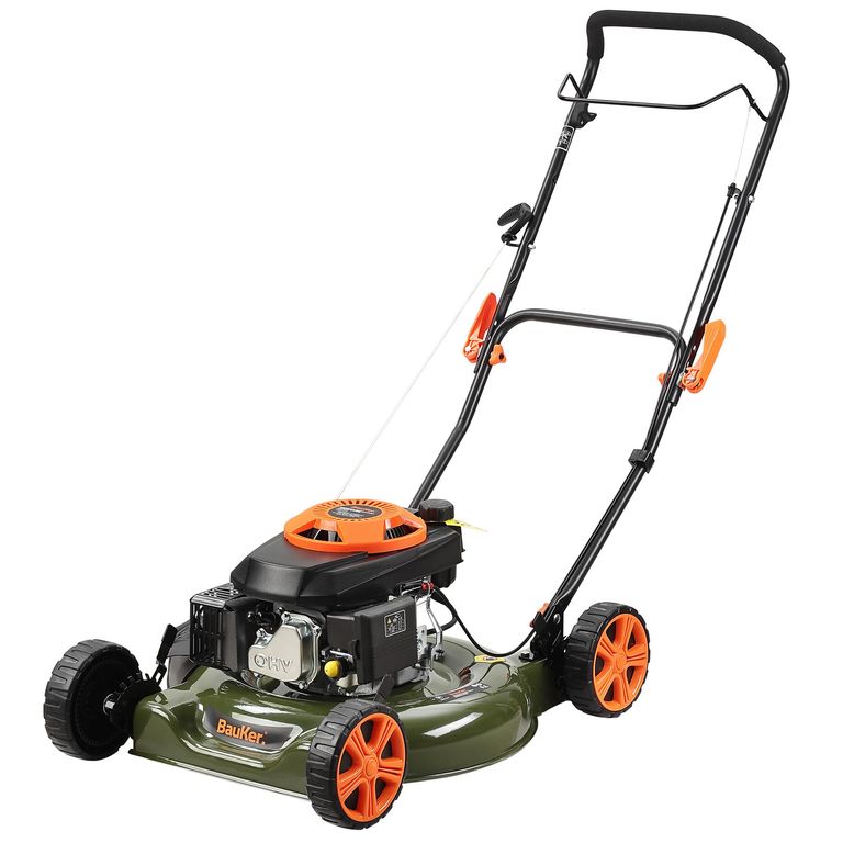 Cortacésped con Tracción Manual 99cc Verde/Naranja/Negro