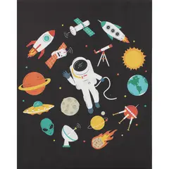 JUST HOME COLLECTION - Set 5 Canvas Astronauta