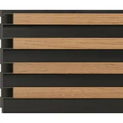 HOLZTEK - WallPanel WPC Café 16.8x240 cm 0.39m2 Dual Claro